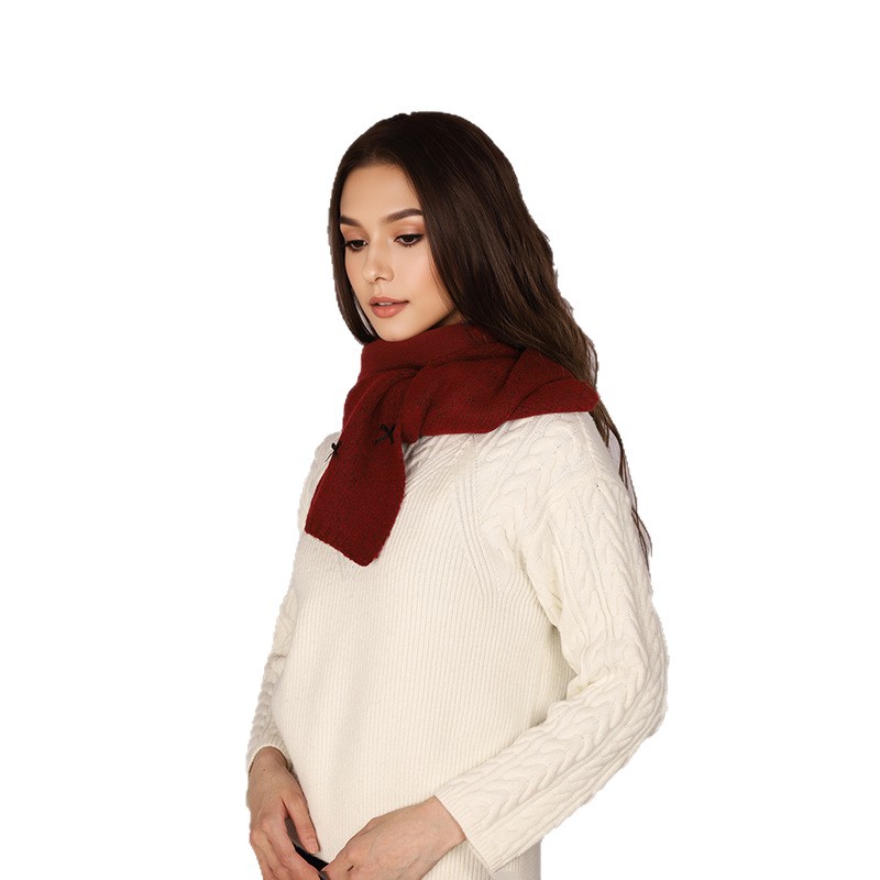 Explosiones transfronterizas bufandas de lana nuevas bufandas calientes de invierno femeninas de moda casual bufandas de punto al por mayor