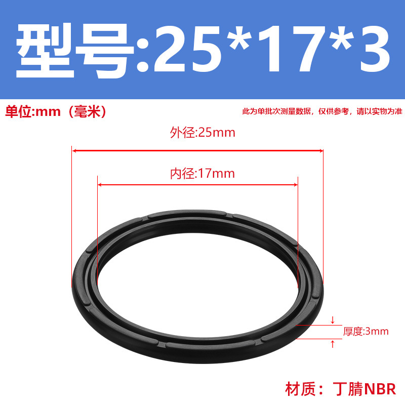 Anillo de sellado de pistón de cilindro COP/APASC con doble junta tórica, amortiguador neumático bidireccional en forma de 8, anillo de sellado de aire tipo C en múltiples especificaciones image 5