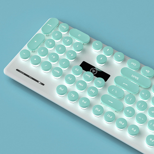 Silver Eagle V8 Punk Mechanical Feel Keyboard and Mouse Set Luminous Gaming Computer Accessories Wholesale Amazon Cross-Border