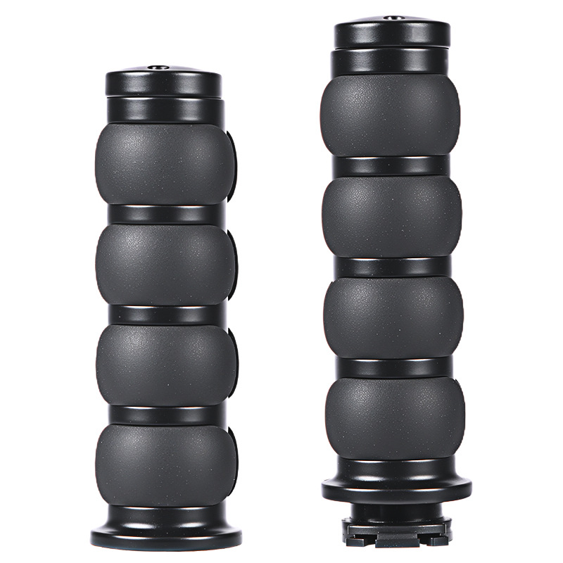 SBJ-10075 Harley 25mm 핸들 글루 플랫 헤드(블랙)