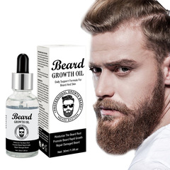 Cross-border men's plant beard oil, dense and smooth beard nourishing beard care liquid wholesale, Beard oil