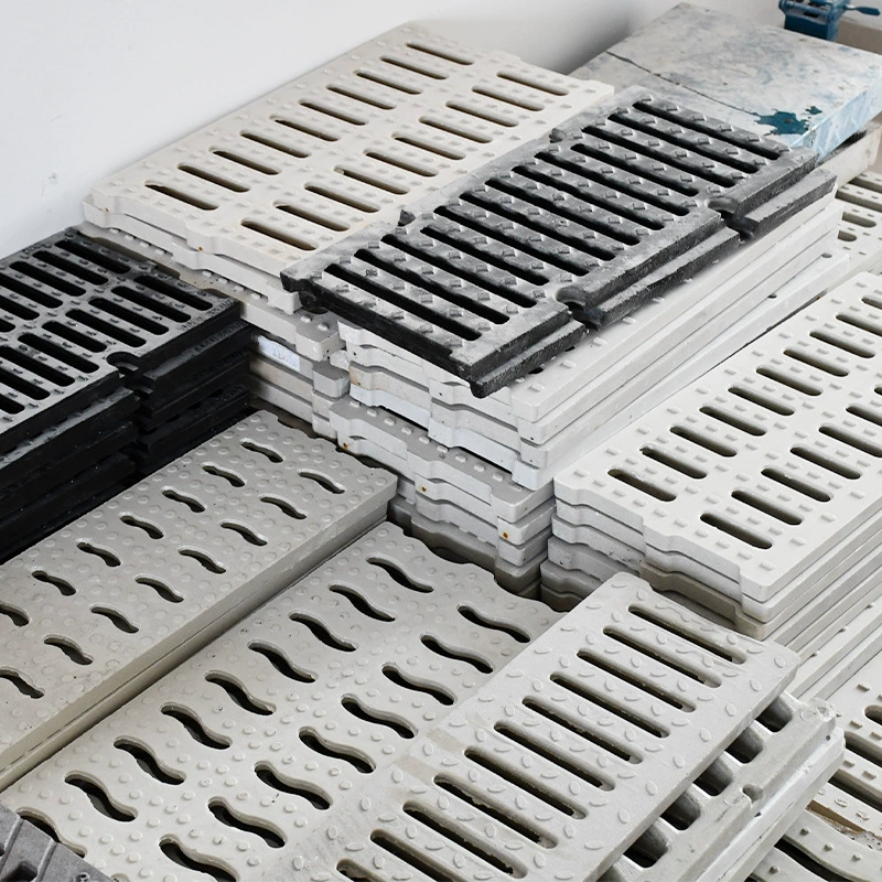 Индивидуальный дренажный лоток из смолы, бетонный линейный готовый дренажный лоток, тип зазора, U-образный дренажный лоток