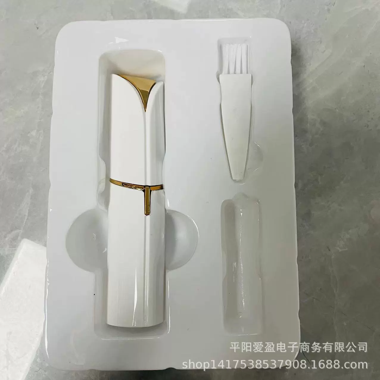 Lipstick for face, hair removal
