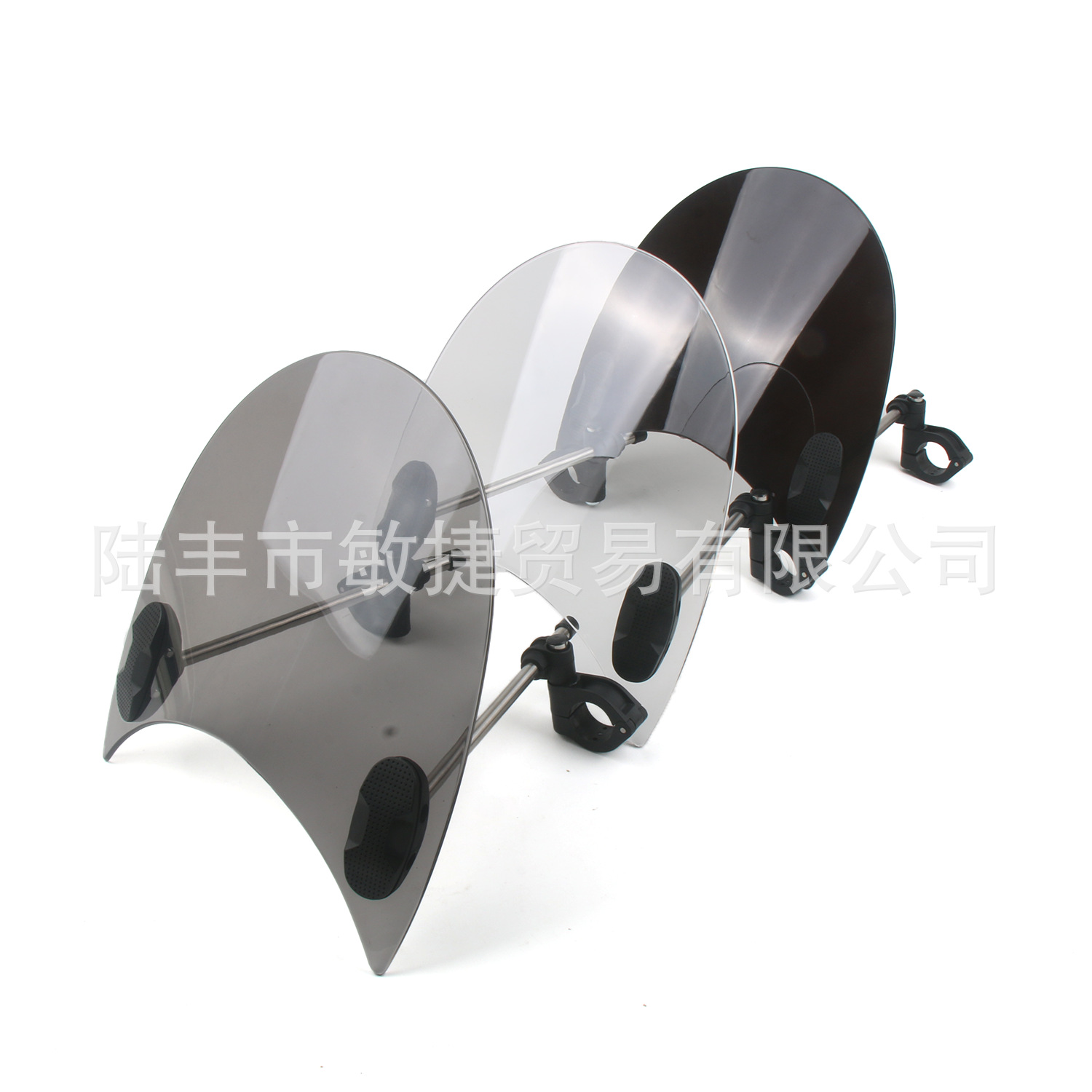 New applicable BMW Triumph Honda Yamaha Kawasaki Suzuki Ducati universal round light street car windshield