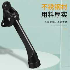 Zinc alloy door top, horseshoe-shaped new American foot door stopper, rubber anti-collision foot door stopper