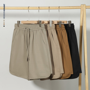 Dengjue Men's Summer New Arrival Drawstring Shorts Men's Ins American Style Retro Street Loose Trendy Brand Sports Pants