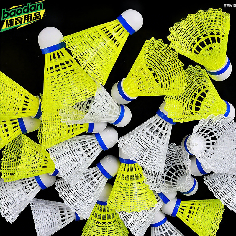 Badminton Outdoor Windproof Nylon Plastic 6312 Balls Wholesale Training Table Tennis Balls Durable and Resistant
