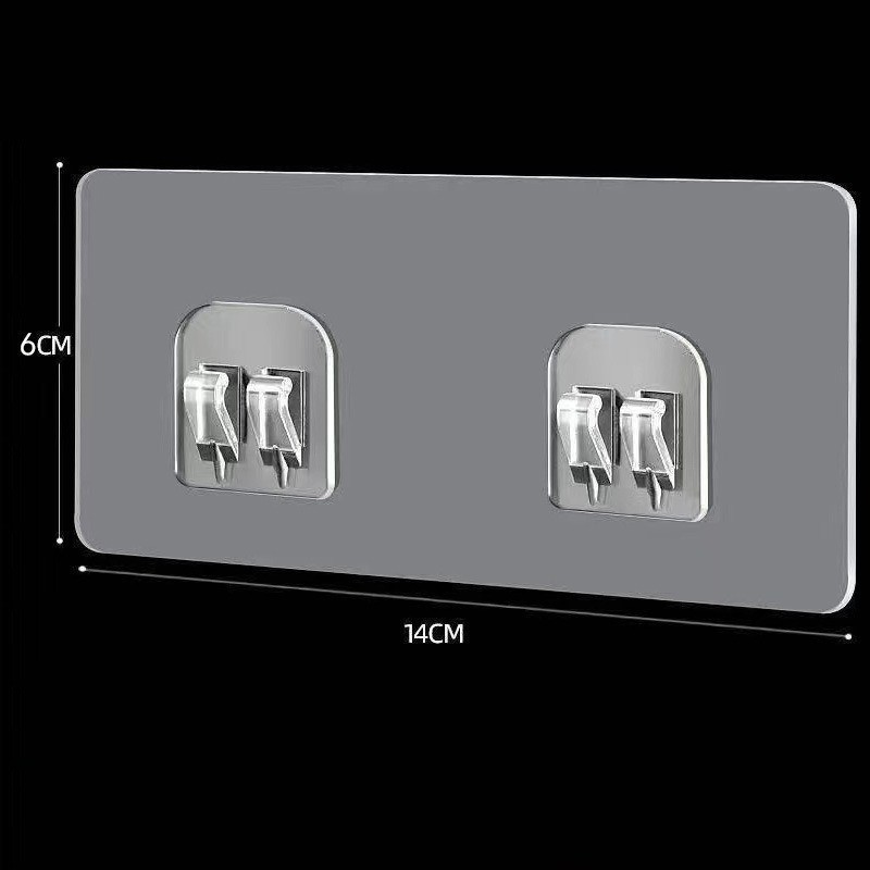 6 * 14 Paste de doble garra transparente