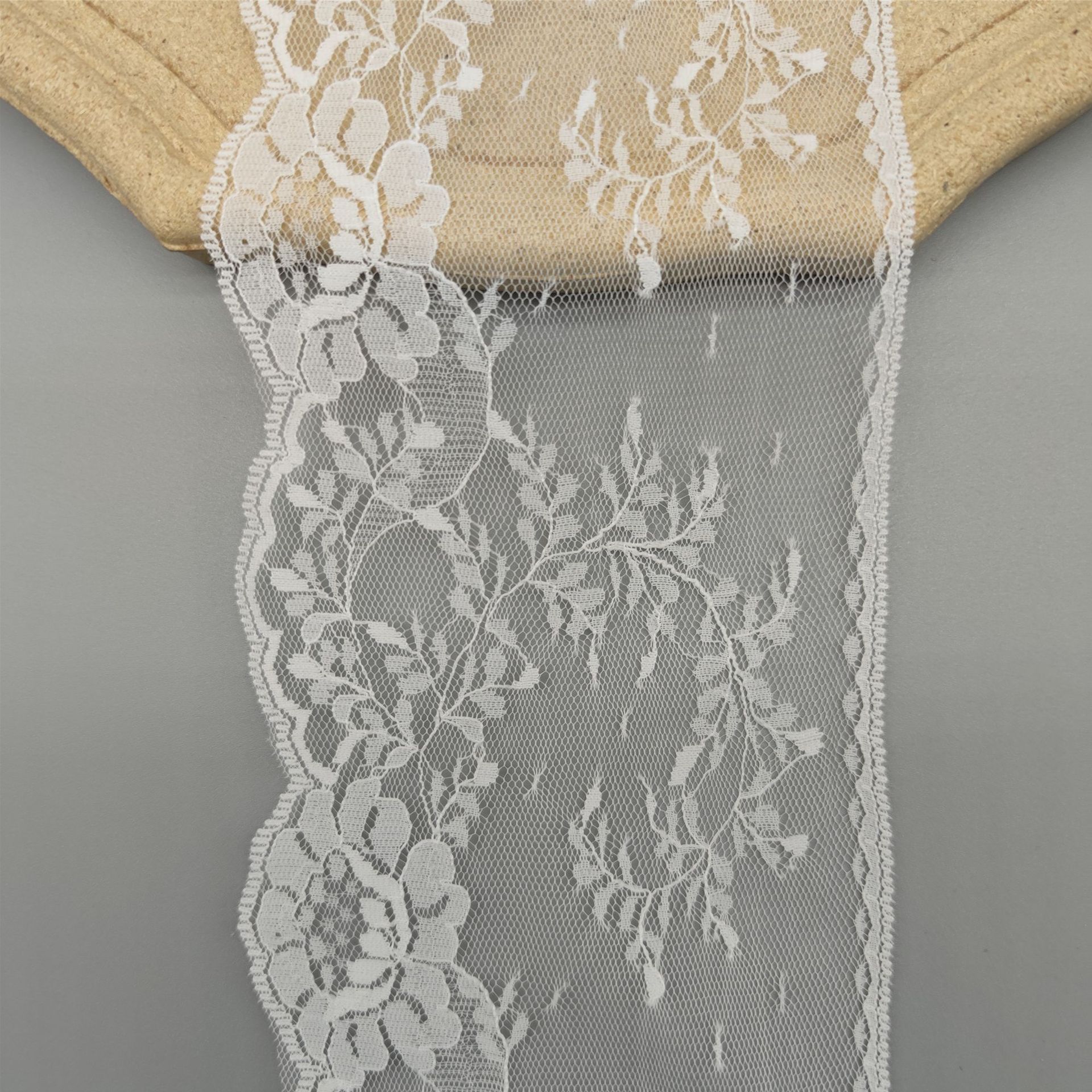 11.5cm无弹锦纶蕾丝花边 鞋帽箱包饰品头带服装辅料玩具娃裙装饰