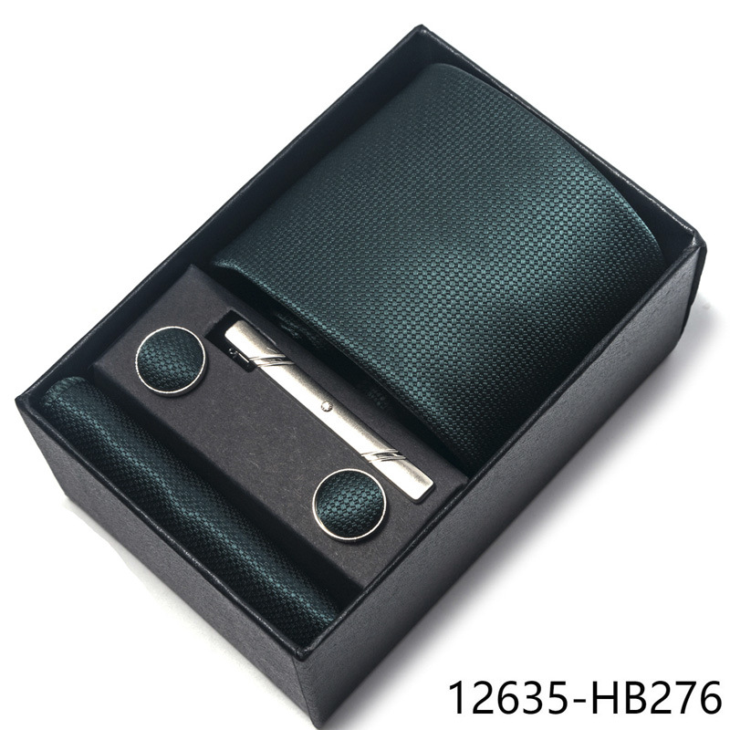 Coffret cadeau de couleur nette pour hommes, 1200 aiguilles, ensemble de robe d'affaires de groupe, cravate de mariage, usine_voghion.com