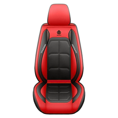 Cross-Border New Car Seat Cover, Full Seat cushion, seat cover - red-front-single-seat