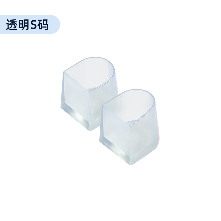 Transparent S size heel cover