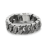 Трендовый креативный аксессуар, браслет из нержавеющей стали, европейский стиль, мужской стиль