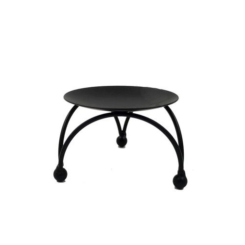 Cross-border high-quality geometric round iron candlestick desktop decoration ornaments three-dimensional creative metal one-piece drop shipping