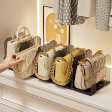包包收纳盒神器衣柜分隔板放包置物架衣橱整理透明手包存放架隔板