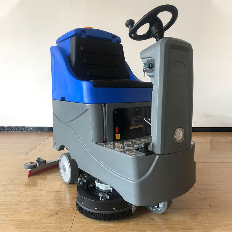 750s洗地机洗地机清洁洗擦吸三合一一体驾驶式低噪音车间工业
