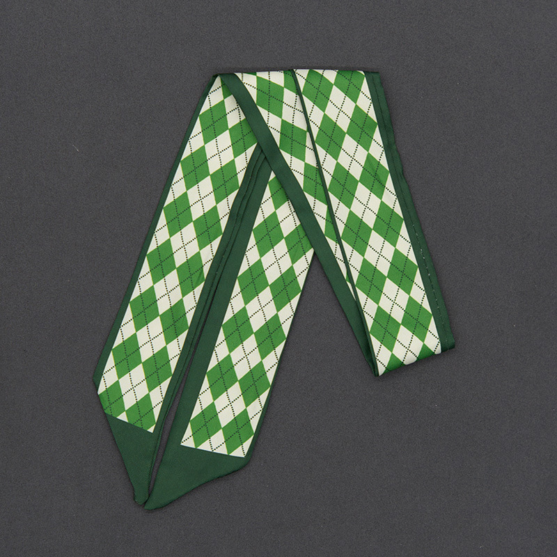 Una pieza de cabello combinado con mano coreana francesa joyería de bolsas de pañuelo largo joyería de cabello correa larga correa de cabello