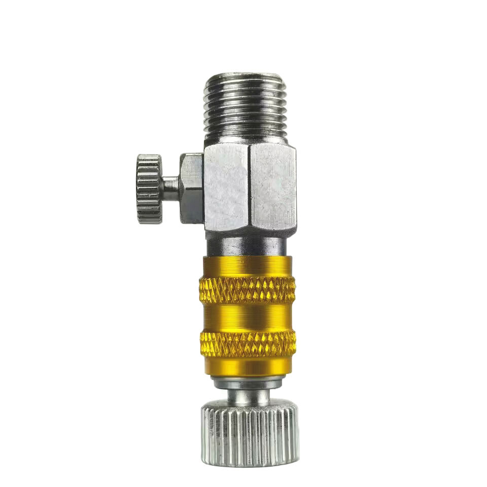 Conector rápido dorado con estilo * 0.129