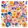防水压花透明pet贴画