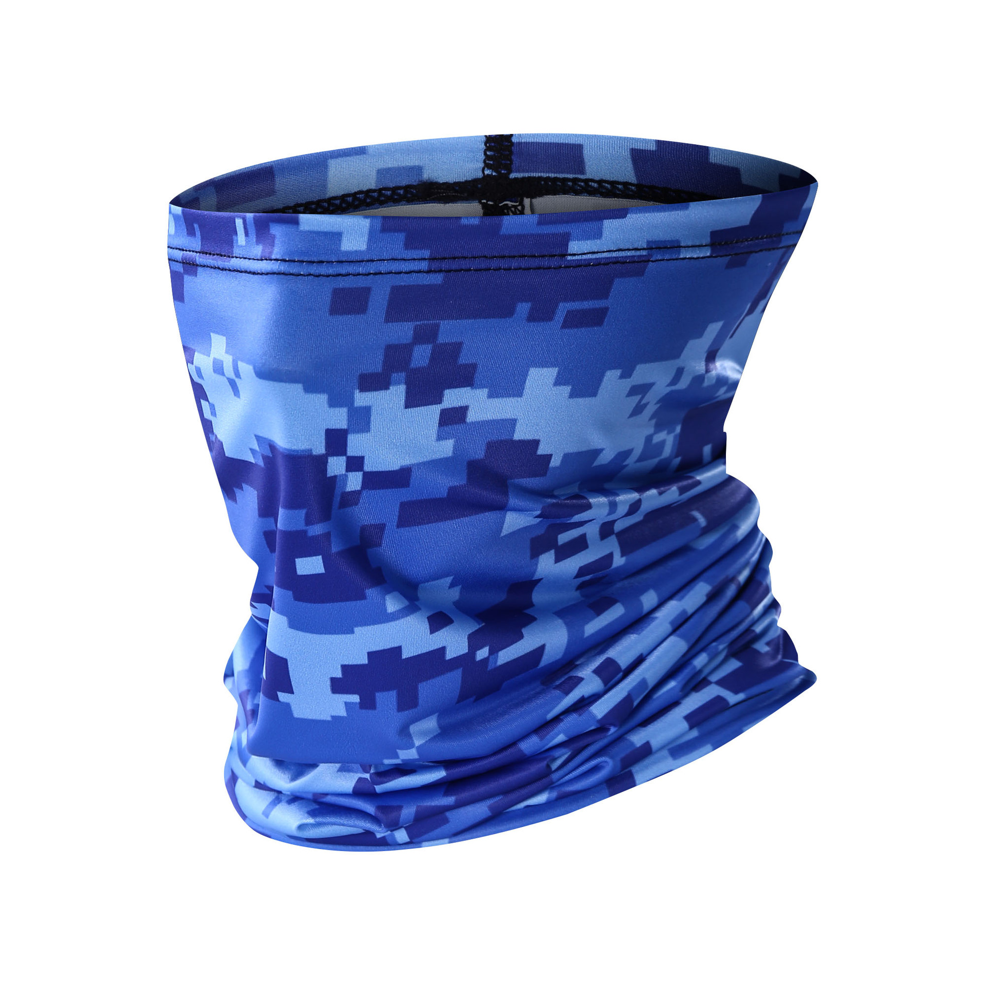 Cycling Ice Silk Mask Summer Camouflage Quick-drying Sunscreen Scarf Outdoor Sports Elastic Printed Scarf Factory Outlet