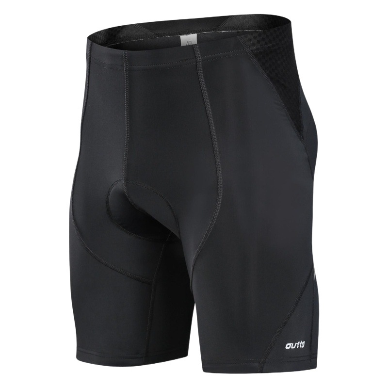 Cruz-Border hombres apretado de verano de secado rápido humedad wicking espesado almohadilla de silicona pantalones cortos de ciclismo hombres #5190