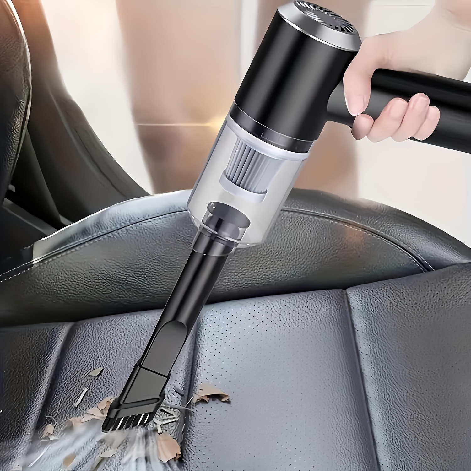 2025 new cross-border dropship 4000Pa dual turbine motor cordless handheld vacuum cleaner