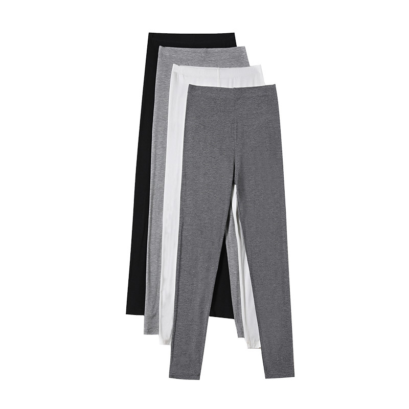 Modal Leggings Women's Outer Wear Slimming Baidu Fabric Breathable Summer Spring and Autumn Student Pants Women's Slim Pants