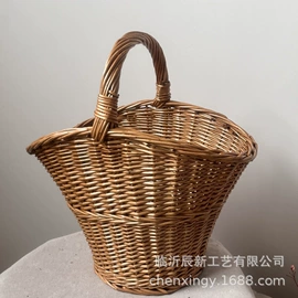 收纳篮/筐;柳编;脏衣篮