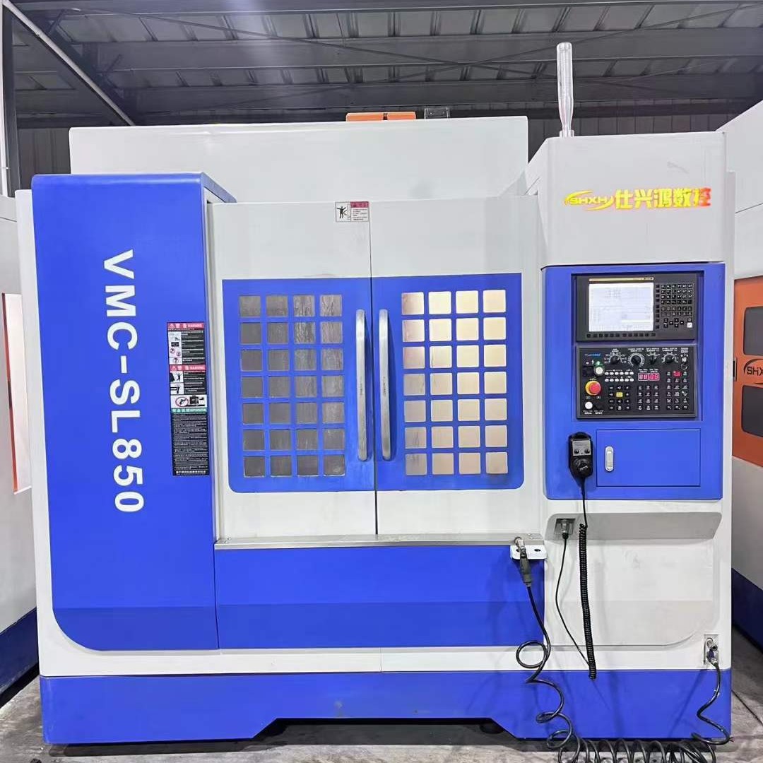 出售仕兴鸿VMC-SL850立式加工中心发那科Oi-MF PlusBT40主轴锥度