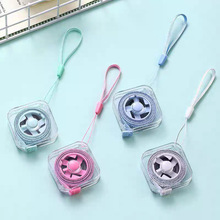 透明2米新款便携家用量三围软尺耐用迷你小卷尺多功能高精度家用