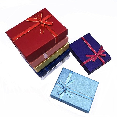 7*9 bow necklace ring earrings bracelet packaging box exquisite gift box multi-purpose box jewelry box jewelry box