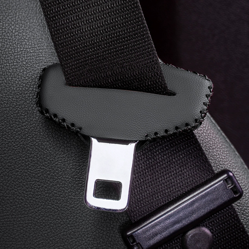 Coche DE SEGURIDAD cinturón hebilla cubierta protectora anti-colisión cubierta de coche cinturón de seguridad tarjeta cabeza cubierta protectora pegatina interior suministros