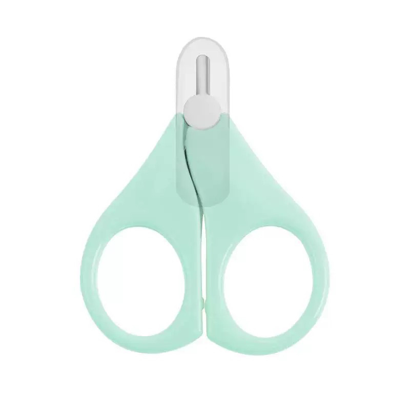 [tijeras de uñas especiales para bebés] herramienta de cuidado de uñas segura para recién nacidos con cabeza redonda anti-夹zamiento