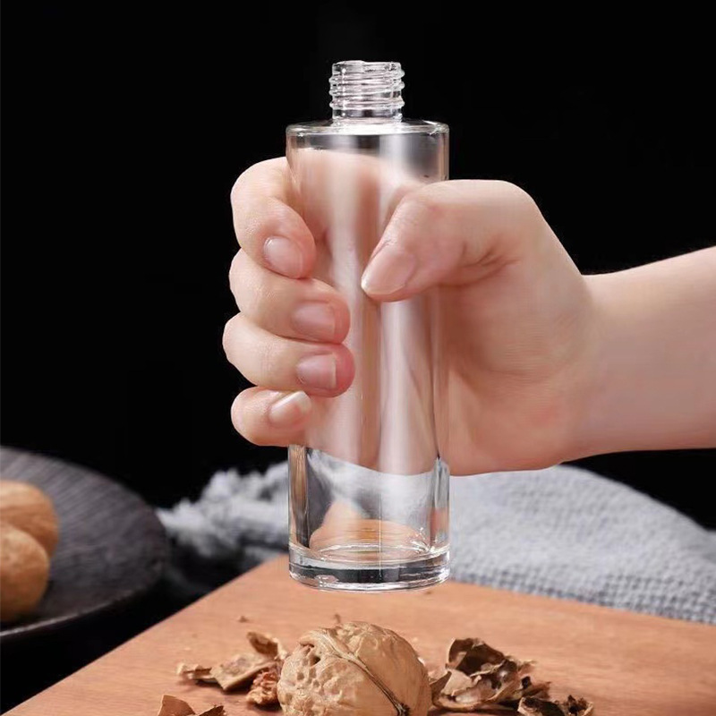 Olla de spray de aceite no-Colgante botella de spray de aceite barbacoa reducción de grasa multifuncional freidora de aire vidrio olla de alta presión