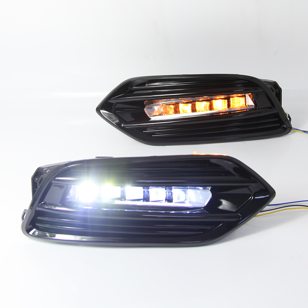 Adecuado para 19-20 Honda Yizhi luz diurna 18 HRV Luz de marcha diurna Luz de niebla de baja altura HRV