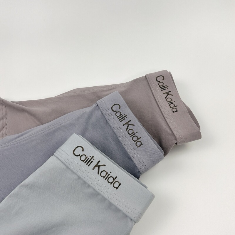 New Style 60-Count Combed Cotton 5A Antibacterial Pressure-Relieving Naked-Feel Comfortable Breathable Skin-Friendly High-Elastic Boxer Briefs Manufacturer in Stock