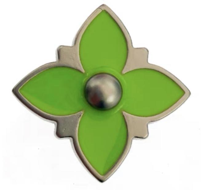 2023 nuevo centro comercial mismo estilo metal agujero zapatos hebilla zapato flor DIY rhinestone tridimensional zapato hebilla Accesorios al por mayor