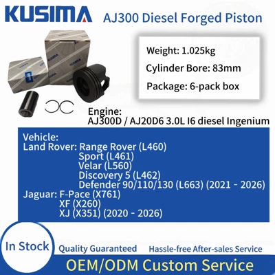 Aj20D6 Aj300 Diesel Engine – Piston, piston ring, piston pin