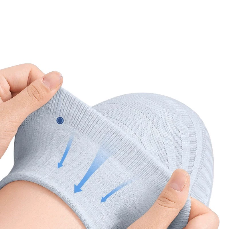 Keep warm thin summer elastic non-slip knee pads for men and women