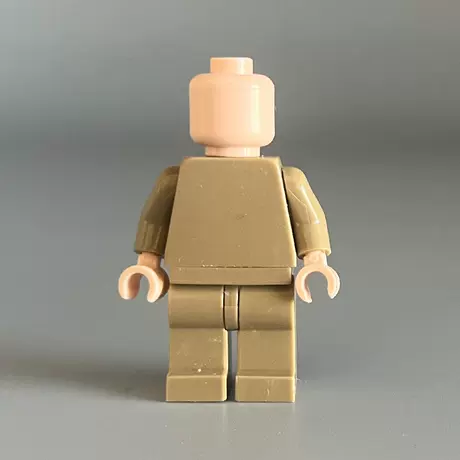 Body minifigure - upper earth yellow and lower earth yellow