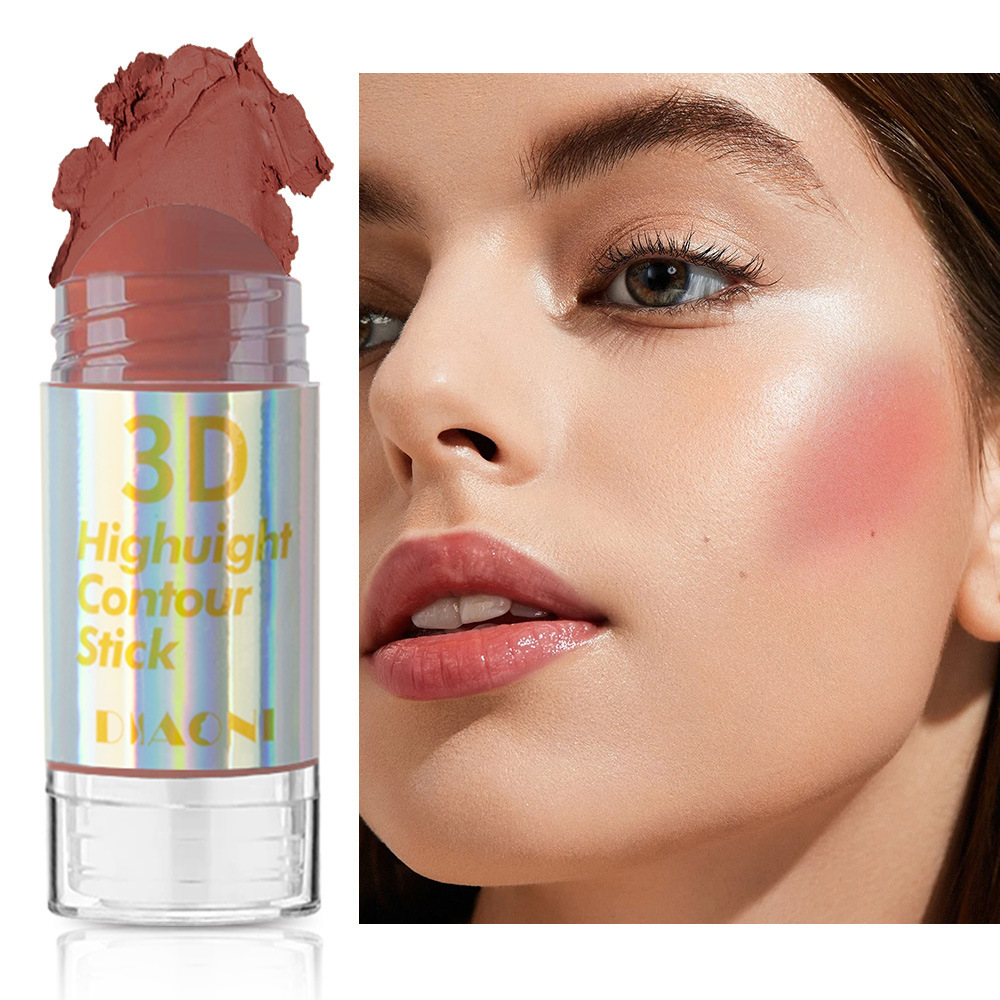 Crema de alto brillo transfronteriza, brillo fino nacarado facial, reparación tridimensional natural, brillo corporal corporal, barra de alto brillo