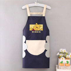 大碼圍裙女加肥200斤防水防油擦手胖mm特大男300斤圍腰工作服印字