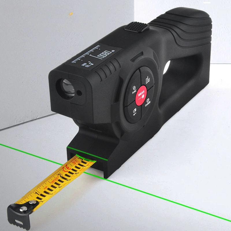 Wintape цифровой дисплей лазерный дальномер лазерная рулетка три в одном интеллектуальная электронная измерительная линейка для зарядки многофункциональный
