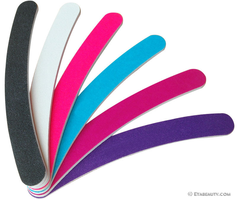 美甲搓条不掉砂指甲锉不锈钢纱条美甲锉条 打磨