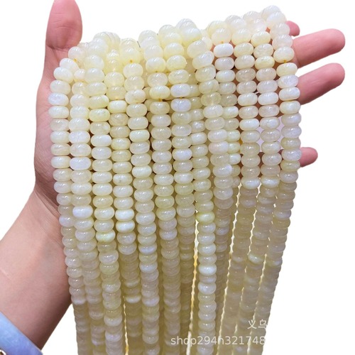 6×10 Bead String for Clothing Accessories, Handmade DIY Spacer Beads, Buttons, Agate Loose Beads, Assorted Shapes