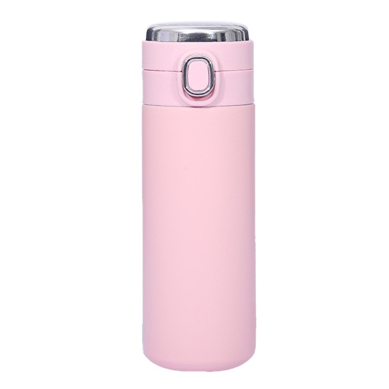 Taza de aislamiento Taza de agua de guisantes de temperatura inteligente Tapa de rebote de acero inoxidable 304 Taza de regalo conveniente para hombres y mujeres personalizada al por mayor image 6