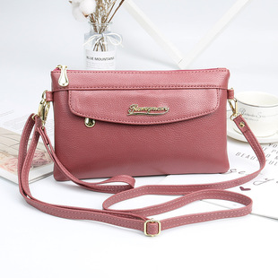 Shoulder bag, bag strap, small clutch bag for leisure, hand loop bag, mobile phone, wallet, one-shoulder bag, Korean style