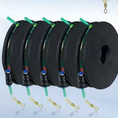 Pre-tied complete set of fishing line main lines for competitive platform fishing, fishing line sets, fishing gear and supplies, pre-tied line sets