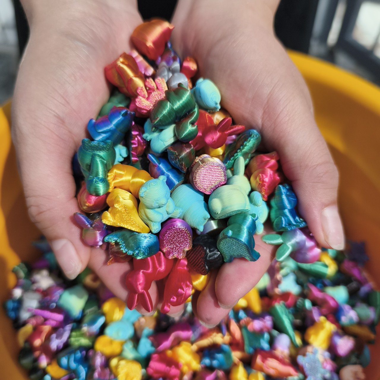 Micro landscape, cute small toy, 3D 4