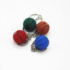 Basketball keychain, small resin with zipper, wholesale, Birthday gift